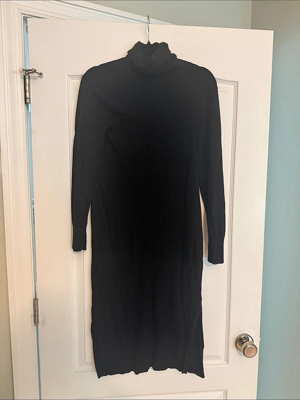 Black Long Sleeve Maxi Dress